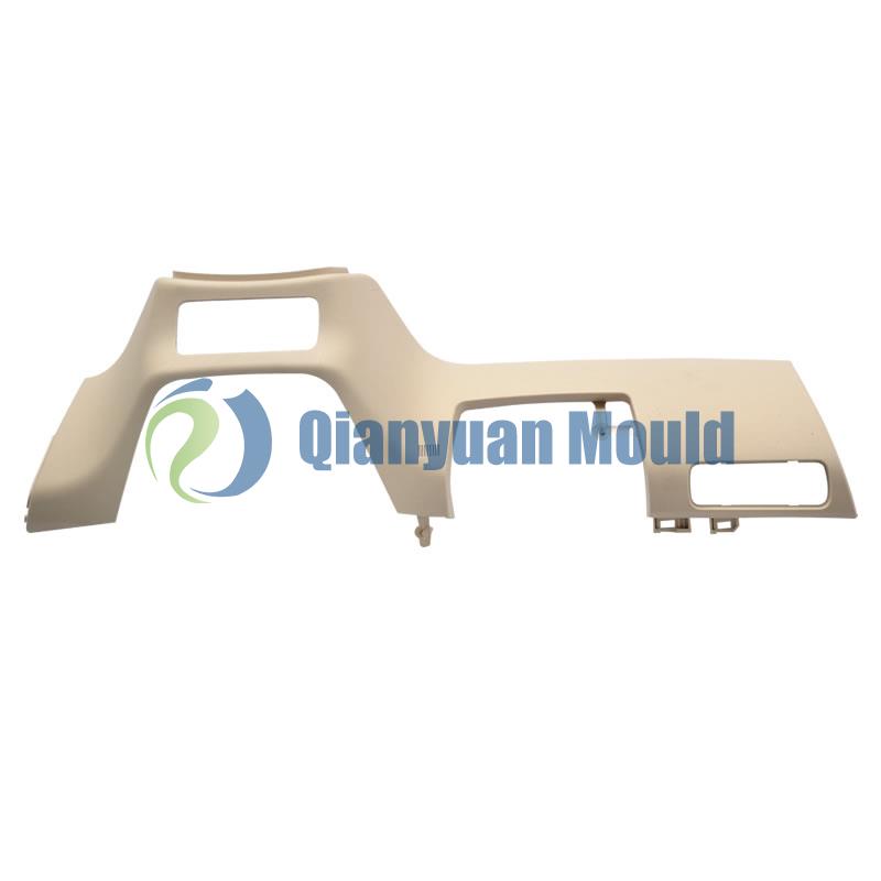 Front left under the shield mould